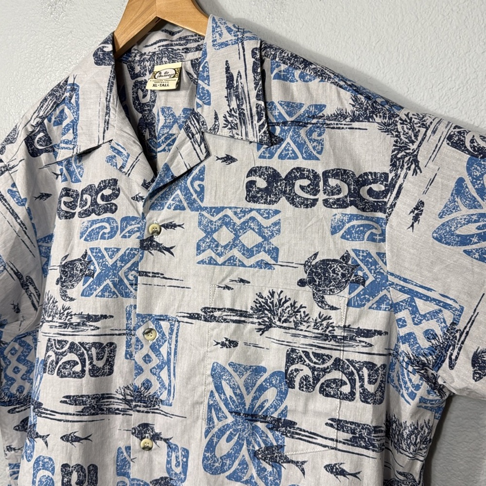 Go Barefoot Classic Old School "Boxy Fit" Patterned Men's‎ Shirt